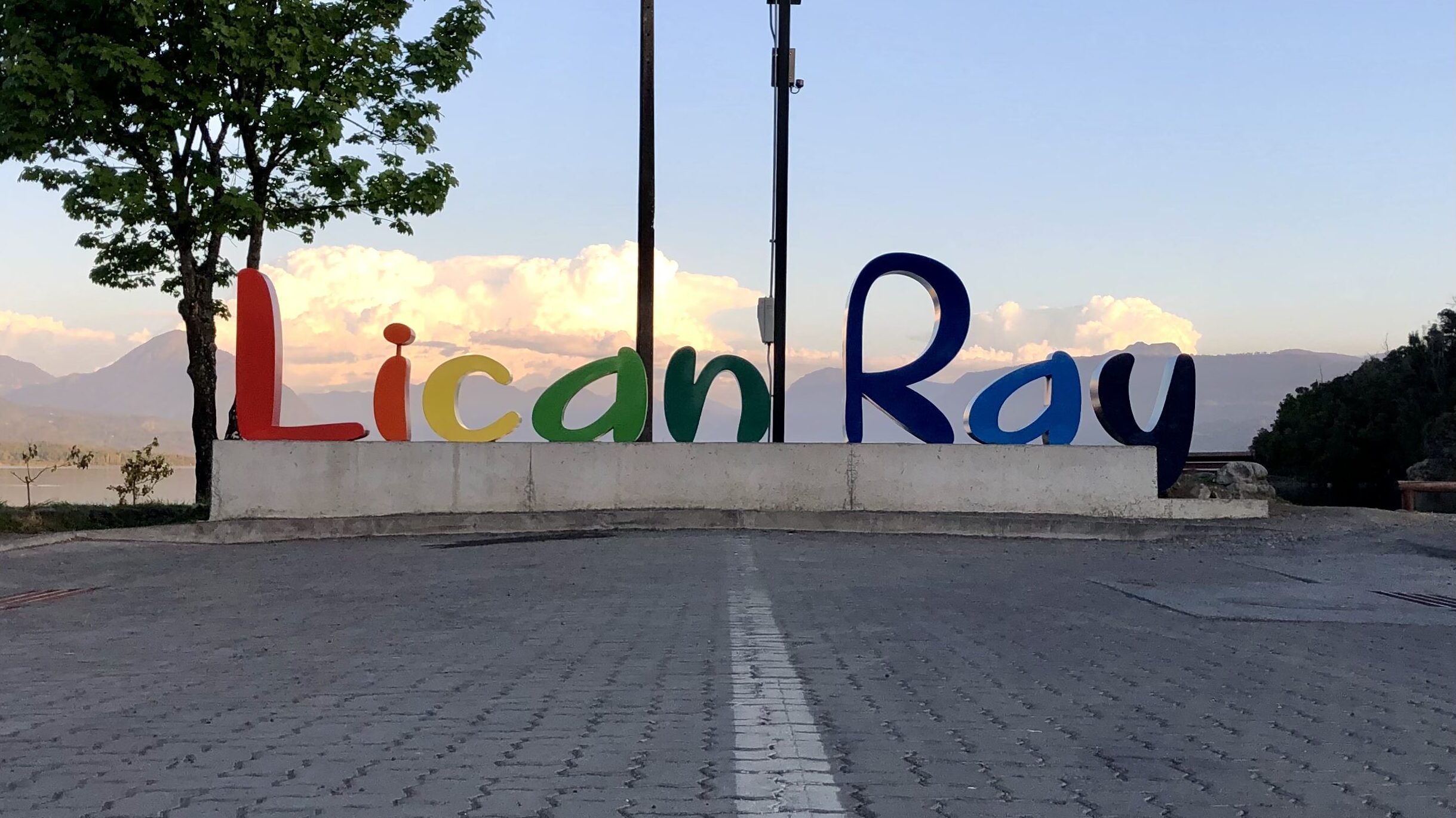 licanray letrero
